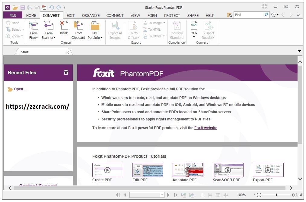 Foxit PhantomPDF Full Crack