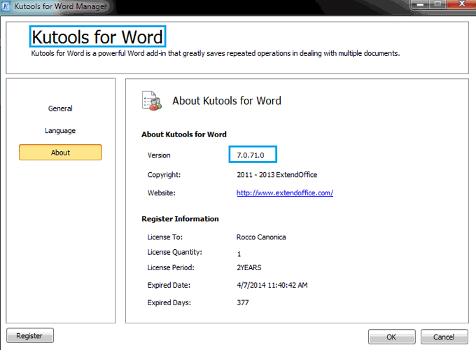 kutools for excel license name and code crack