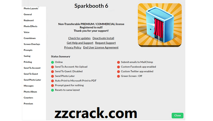 Sparkbooth Premium License Key