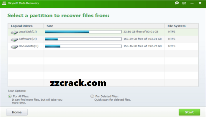 iSkysoft Data Recovery Crack