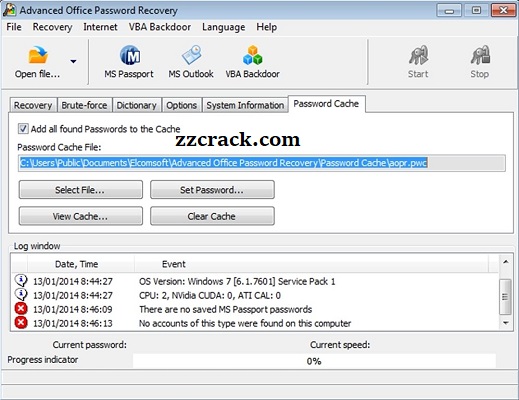 Advanced Office Password Recovery Key